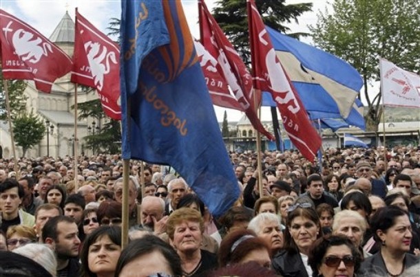 Грузинская оппозиция готовится к новой волне акций протеста