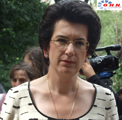 У Нино Бурджанадзе угнали грузовик