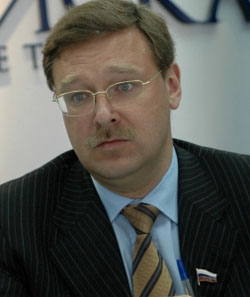 Константин Косачев: Пусть Грузия не рассчитывает, что Россия изменит политику в отношении Абхазии и Южной Осетии
